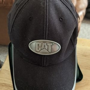CAT Emblem, Adjustable Blue Hat